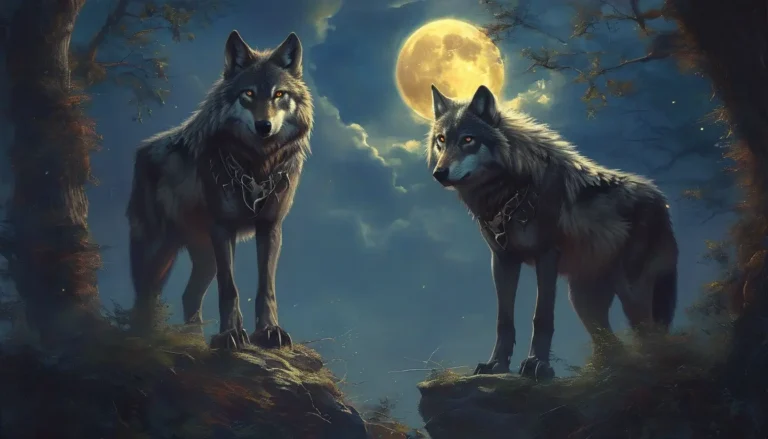 Moonlit Vows & Wolfkin Heir - Paranormal & Urban Fantasy Novel Cover