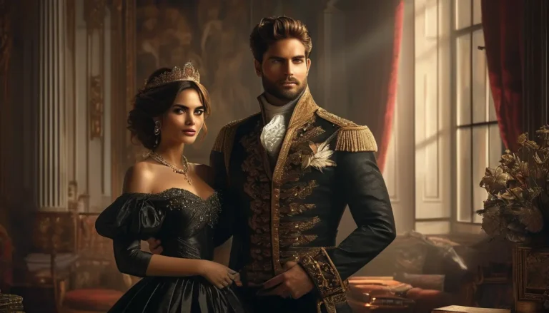 The Duke’s Hidden Heir - Historical & Royal Romance Novel Cover