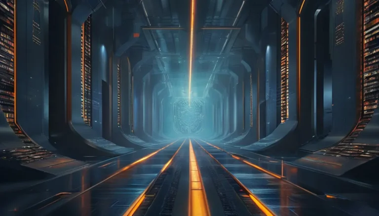 The Last Covington Algorithm - Sci-Fi & Dystopian Novel Cover