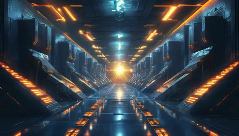 The Quantum Cage Protocol - Sci-Fi & Dystopian Novel Cover