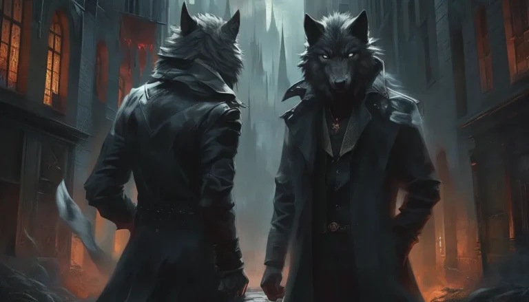 Blood Contract, Wolf's Secret Son - Paranormal & Urban Fantasy Novel Cover