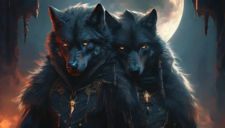 Blood Moon Vow: A Wolf's Hidden Son - Werewolf & Shifter Novel Cover