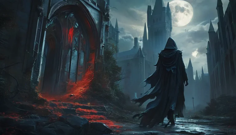 Blood of the Fallen Moon - Paranormal & Urban Fantasy Novel Cover