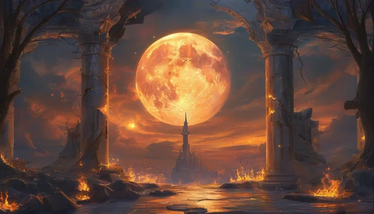 Ember of the Forgotten Moon - Paranormal & Urban Fantasy Novel Cover