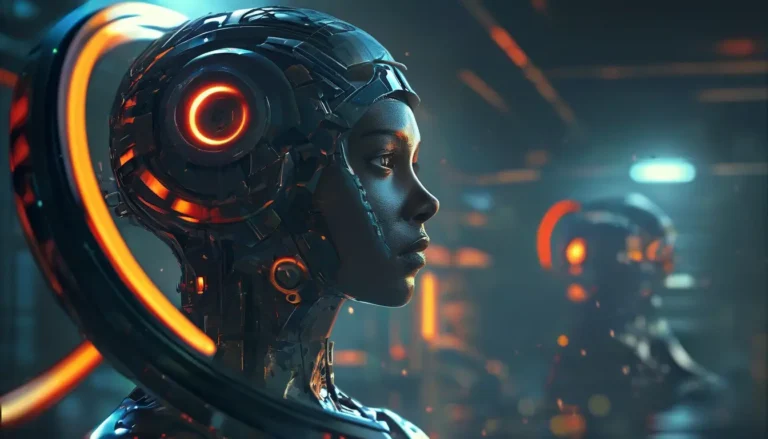 Fractured Echoes of Tomorrow - Sci-Fi & Dystopian Novel Cover