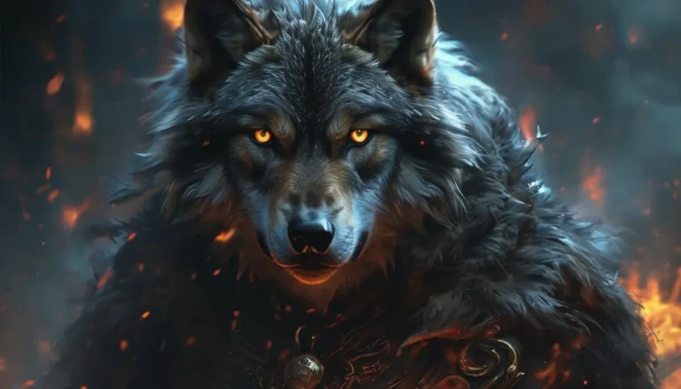 Fury of the Forgotten Wolf - Paranormal & Urban Fantasy Novel Cover