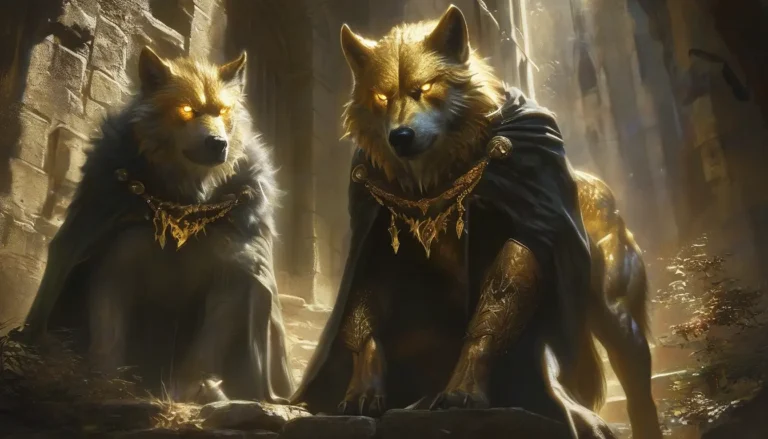 Gold-Eyed Oath: A Lycan's Hidden Heir - Werewolf & Shifter Novel Cover