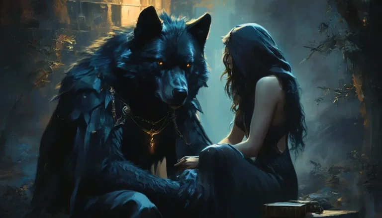 Hidden Heir's Midnight Bond - Werewolf & Shifter Novel Cover