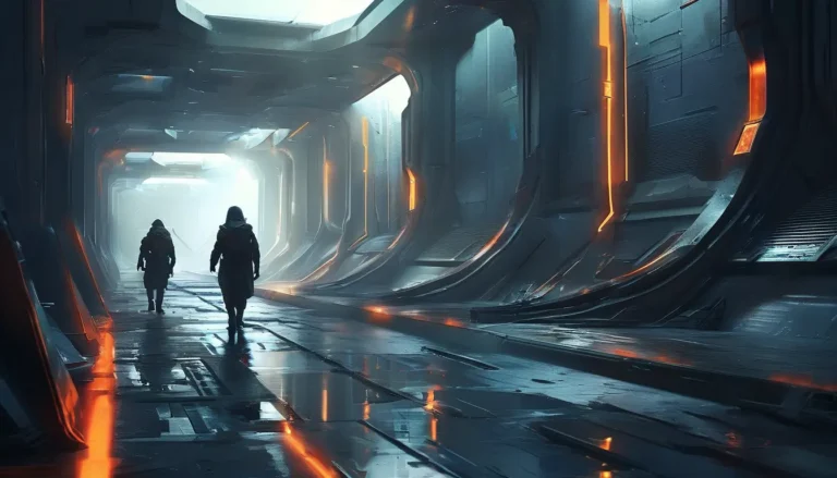 Shattered Horizon Protocol - Sci-Fi & Dystopian Novel Cover