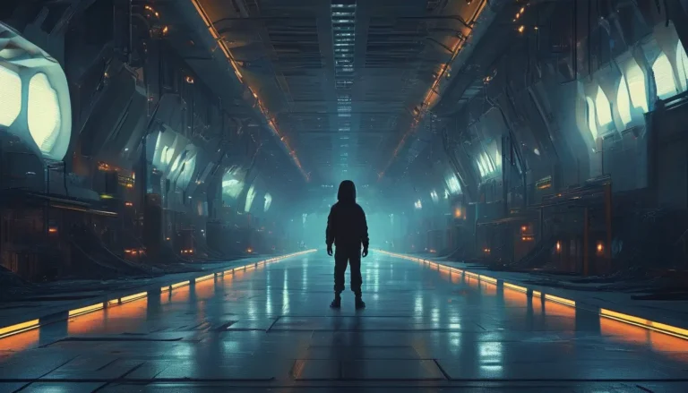 The Boy Who Saw Too Much - Sci-Fi & Dystopian Novel Cover