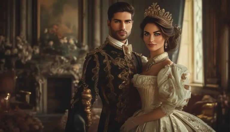 The Duke's Hidden Heir and the Governess - Historical & Royal Romance Novel Cover