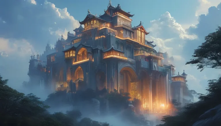 The Glass Tower of Promises - Fantasy & Xianxia Novel Cover