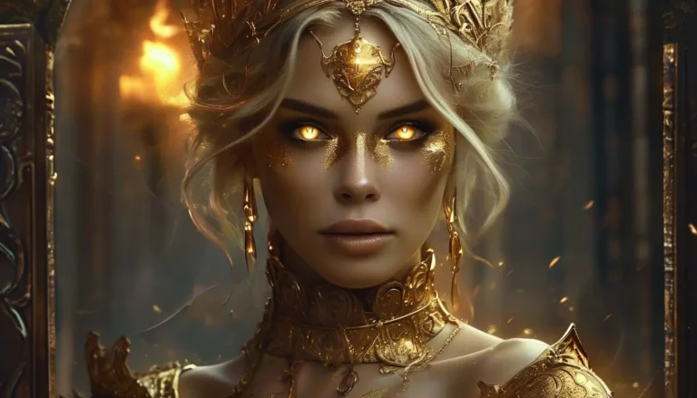 The Gold-Eyed Heir's Secret - Paranormal & Urban Fantasy Novel Cover