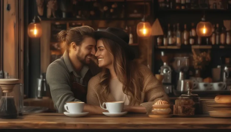 The Heir in the Coffee Shop - YA & LGBTQ+ Romance Novel Cover