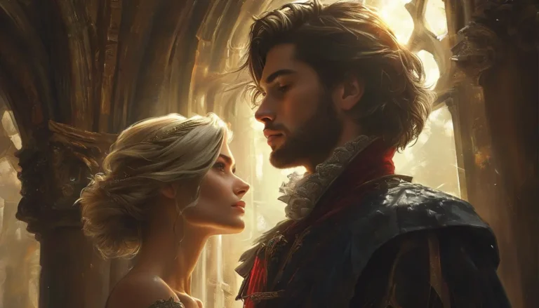 The Hidden Heir's Vow - YA & LGBTQ+ Romance Novel Cover