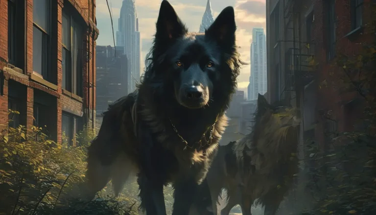 The Past Between the Paws - Paranormal & Urban Fantasy Novel Cover