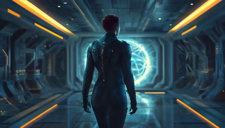The Quantum Heir Protocol - Sci-Fi & Dystopian Novel Cover