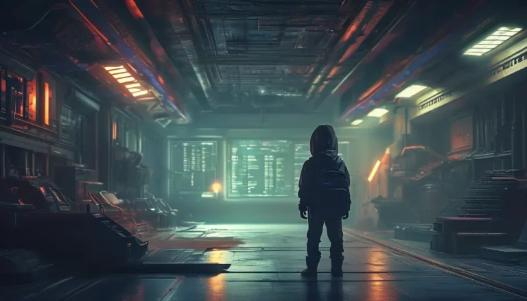 The System That Stole My Son - Sci-Fi & Dystopian Novel Cover