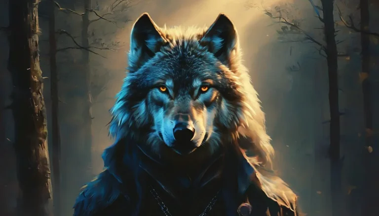 The Wolf and His Hidden Heir - Paranormal & Urban Fantasy Novel Cover