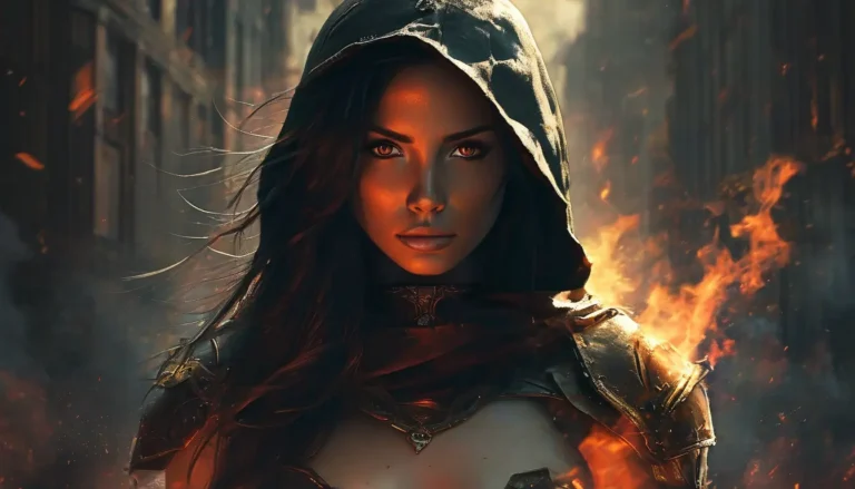Alpha's Hidden Ember - Paranormal & Urban Fantasy Novel Cover