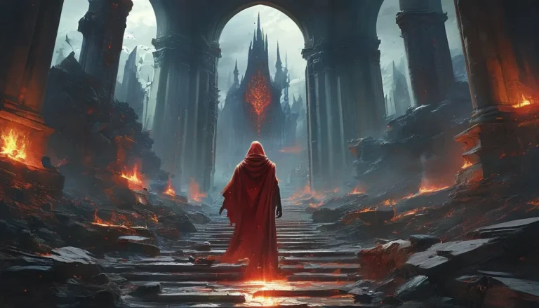 Ashes of the Blood Oath - LitRPG & Progression Fantasy Novel Cover