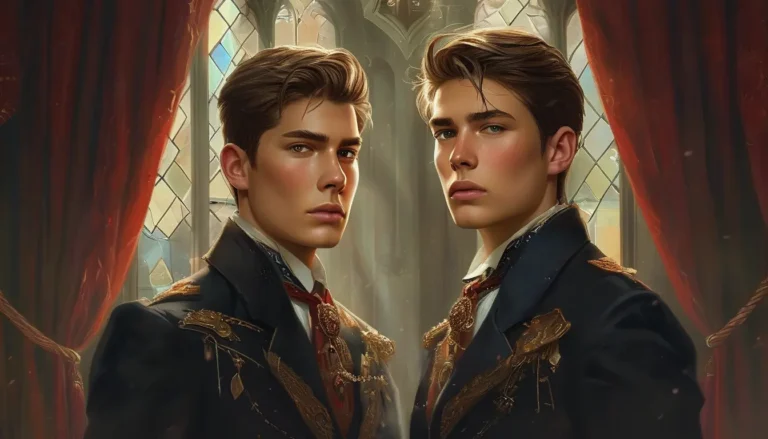 Ashford & Winslow: The Secret Heir - YA & LGBTQ+ Romance Novel Cover