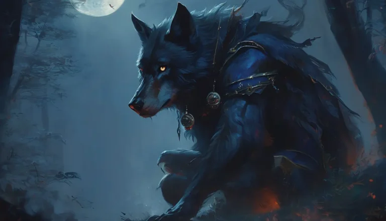 Crimson Moon, Hidden Heir - Werewolf & Shifter Novel Cover