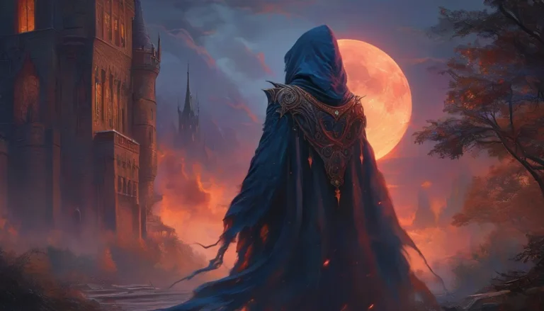 Crimson Moon's Hidden Legacy - Paranormal & Urban Fantasy Novel Cover