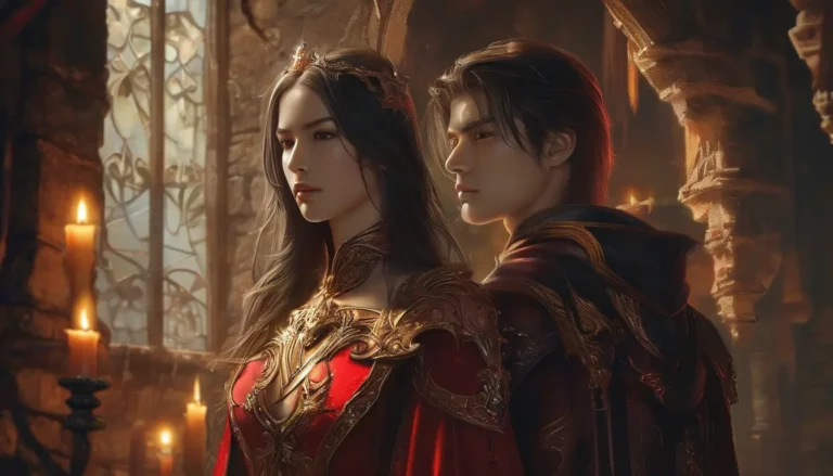 Crimson Vows and Hidden Heirs - Fantasy & Xianxia Novel Cover