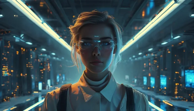 Echoes of the Digital Divide - Sci-Fi & Dystopian Novel Cover