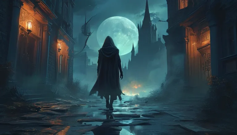 Echoes of the Ember Moon - Paranormal & Urban Fantasy Novel Cover