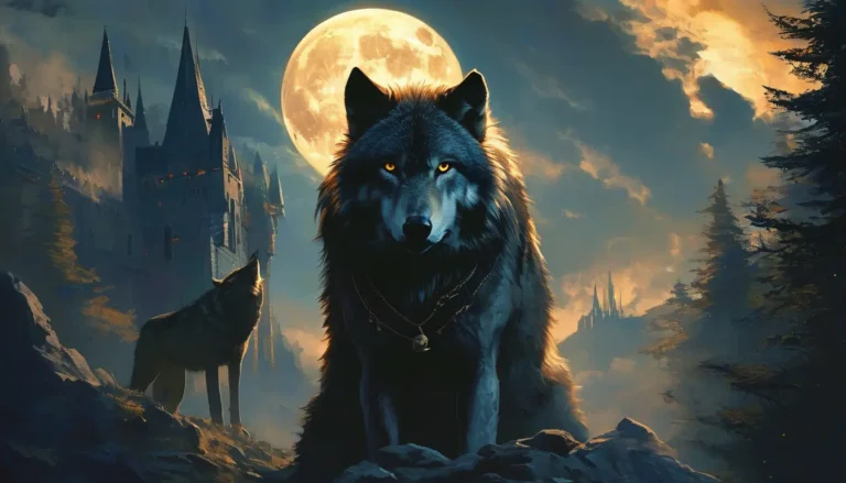 Moon-Crossed Oath: A Wolf's Hidden Heir - Paranormal & Urban Fantasy Novel Cover