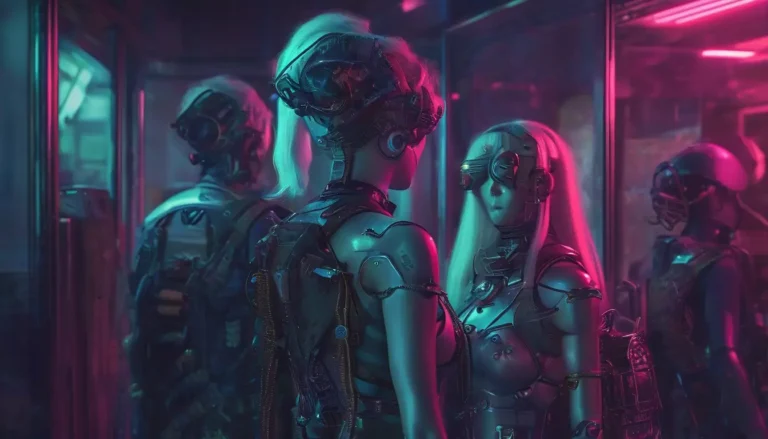 Neon Covenant: Nanny-Arranged Survival - Sci-Fi & Dystopian Novel Cover