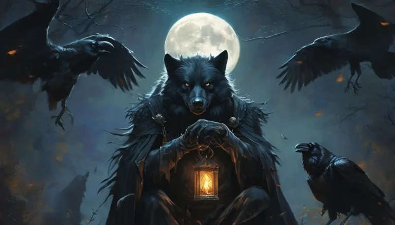 Ravens and the Waning Moon - Werewolf & Shifter Novel Cover