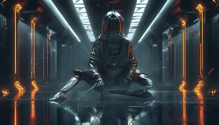 The Algorithm of Vengeance - Sci-Fi & Dystopian Novel Cover