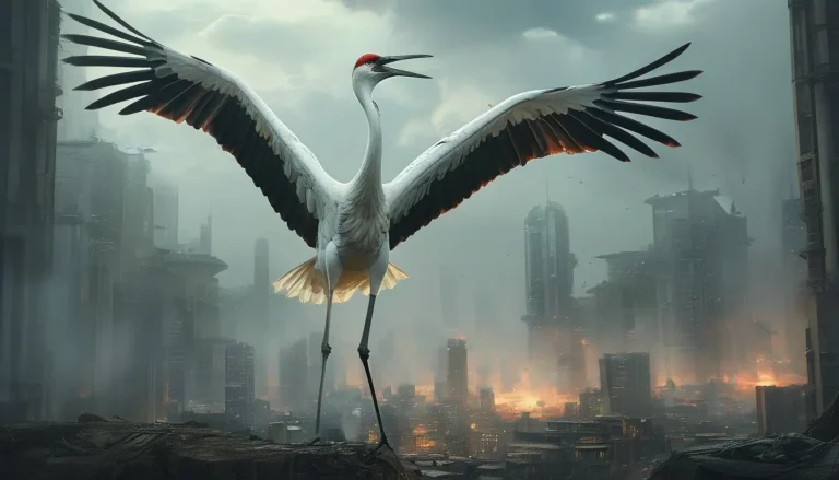 The Crane's Last Circuit - Sci-Fi & Dystopian Novel Cover