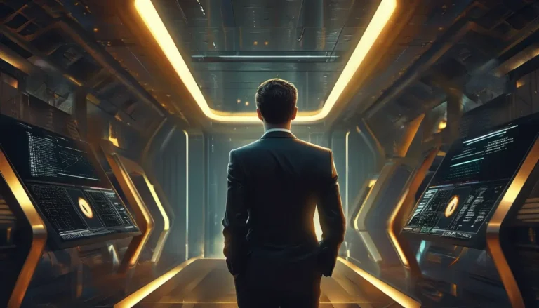 The Director's Algorithm - Sci-Fi & Dystopian Novel Cover