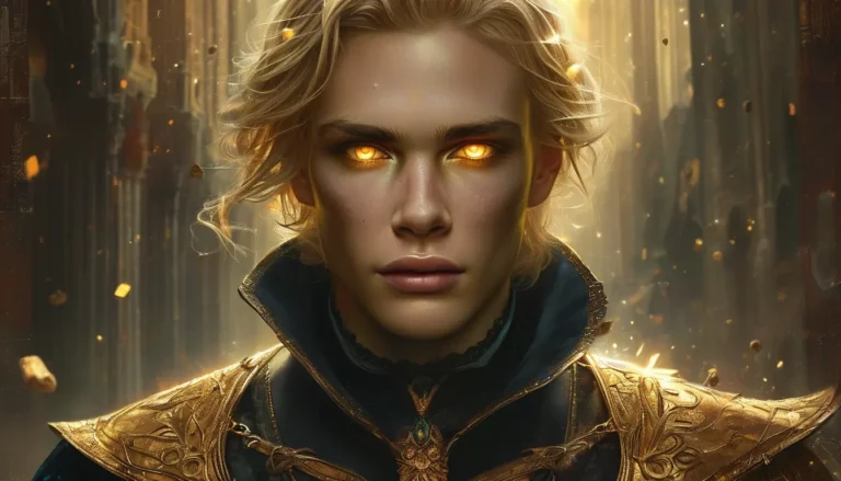 The Gold-Eyed Heir - Paranormal & Urban Fantasy Novel Cover