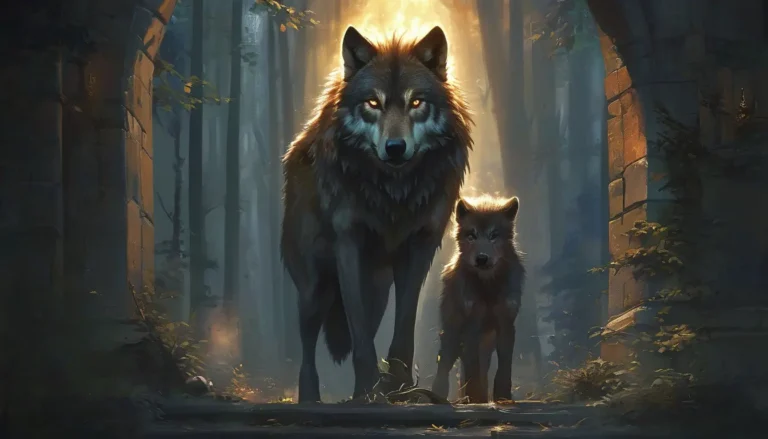 The Heir's Hidden Wolf Child - Paranormal & Urban Fantasy Novel Cover