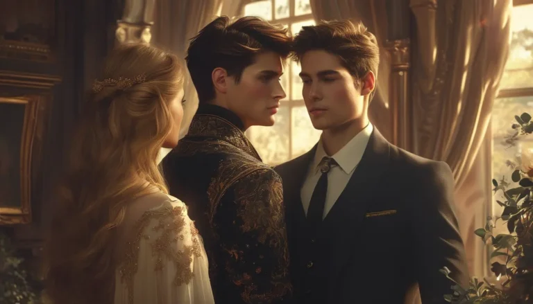 The Hidden Heir's Second Chance - YA & LGBTQ+ Romance Novel Cover