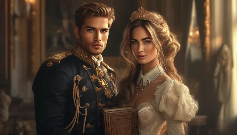 The Lost Duke's Hidden Heir - Historical & Royal Romance Novel Cover