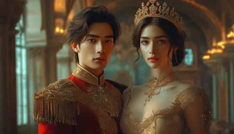 The Return of a Hidden Heir - Historical & Royal Romance Novel Cover
