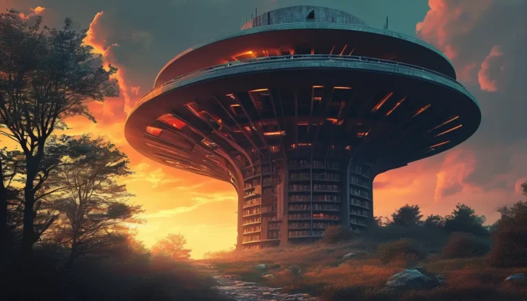 The Signal from Ashford Tower - Sci-Fi & Dystopian Novel Cover