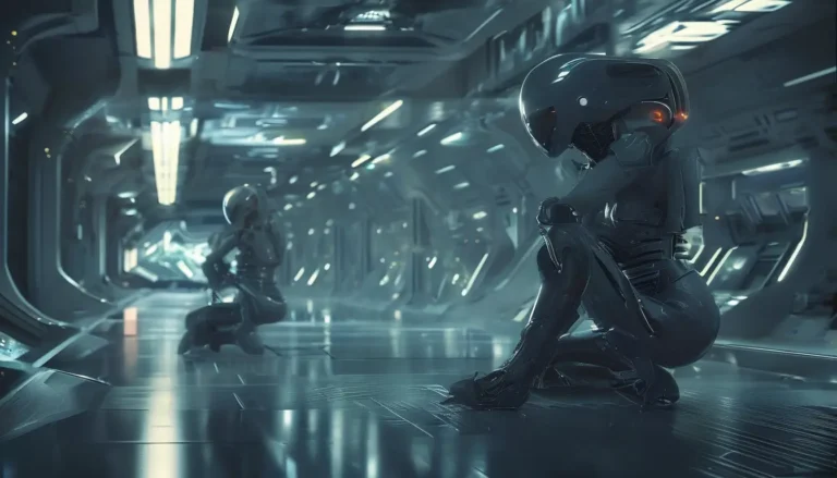 The Silence Protocol - Sci-Fi & Dystopian Novel Cover