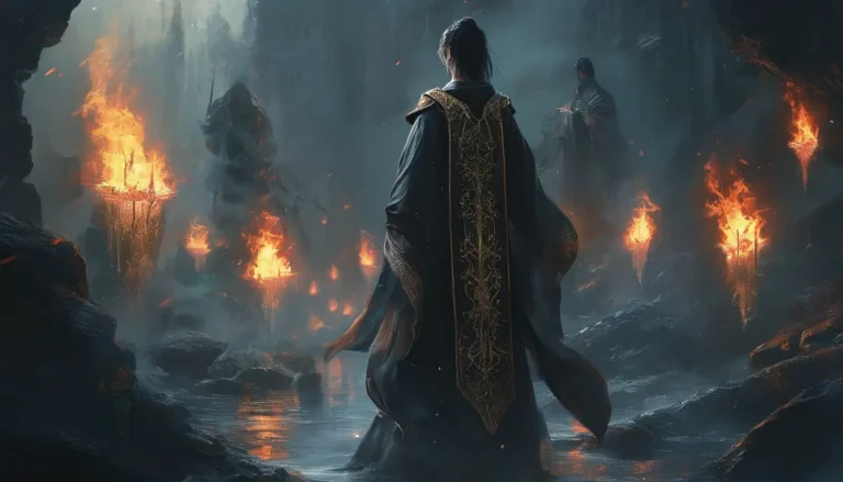 Ashes Fall, Vows Rise - Fantasy & Xianxia Novel Cover