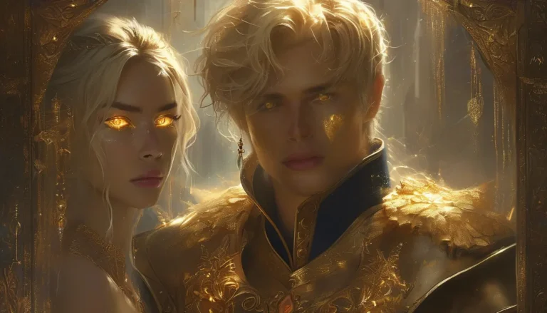 Gold-Eyed Heir: A Voss Contract Vow - Paranormal & Urban Fantasy Novel Cover