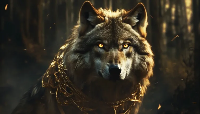 Gold-Eyed Heir of the Hollywood Wolf - Paranormal & Urban Fantasy Novel Cover