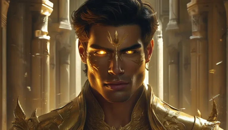 Gold-Eyed Heir: The Alpha's Hidden Son - Paranormal & Urban Fantasy Novel Cover
