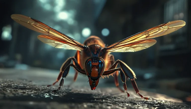 Night Wasp: The Ashby Reckoning - Thriller & Horror Novel Cover