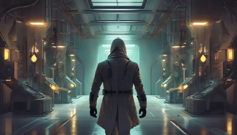 The Aldridge Protocol: Hunt for the Hidden Heir - Sci-Fi & Dystopian Novel Cover